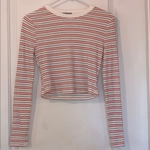 Charlotte Russe Long Sleeve Cropped